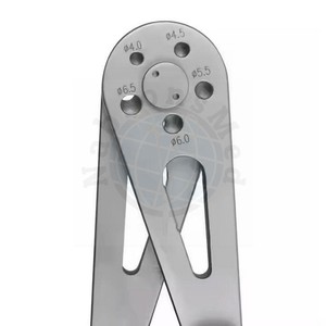 Coupe-tiges manuel ergonomique réglable 4,0-6,0 mm en acier inoxydable, instrument chirurgical réutilisable, certifié CE ISO OEM - Product Image 2