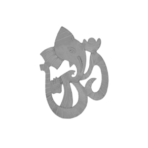 Om Ganesha Aluminum Balcony Railing Panel Cast <b>Iron</b> Vinayaka Aum Fence Insert Luxury Villa Guardrail Religious Ganesh Emblem - Product Image 4