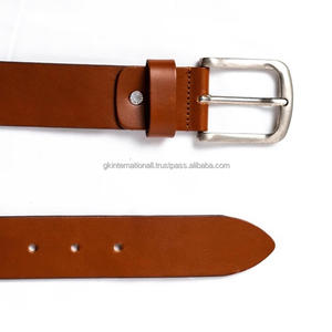 Ceinture pour homme en cuir véritable vintage classique avec boucle à ardillon, en cuir de vachette, imperméable et durable, logo personnalisé - Product Image 5