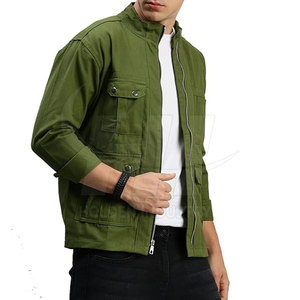 New Trendy <b>Men</b> Clothing Customized Size Jeans <b>Jacket</b> Cotton Casual Style <b>Men</b> Jeans <b>Jacket</b> For Sale - Product Image 2