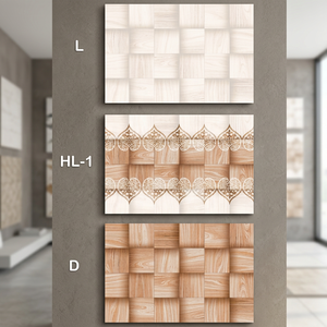 Carreaux muraux en céramique brillante pour salle de bain et cuisine, résistants aux acides, avec design en marbre numérique, 200x300mm - Product Image 1