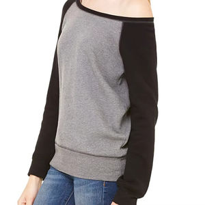 Sweat-shirt léger pour femme, personnalisé avec logo imprimé sur le devant, tendance, en vente en ligne à prix abordable - Product Image 1