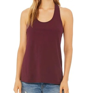 Débardeur sans manches pour femme, couleur unie, col rond, tricoté, décontracté, idéal pour le quotidien, débardeur personnalisable avec logo - Product Image 1