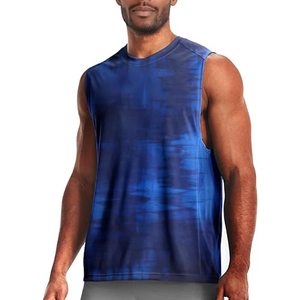 Débardeur pour homme à séchage rapide, sans manches, pour l'entraînement - Product Image 4