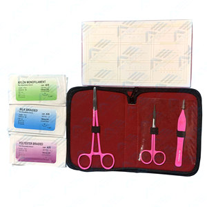 Kit de Práctica de Sutura para Estudiantes de Medicina, Kit de Anatomía para Disección, Instrumentos Médicos, Suturas para Práctica Quirúrgica, Materiales Didácticos - Product Image 1