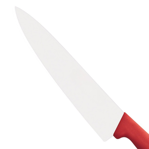 Cuchillos de Chef Resistentes de 300 mm con Mango Rojo, Hoja Larga de Acero Inoxidable para Preparación de Alimentos en Restaurantes, Rebanado de Carne y Verduras - Product Image 5