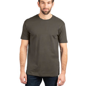 Camiseta ligera de verano con cuello redondo para hombre, camiseta transpirable y fresca, camiseta básica informal suave y transpirable, camisetas con cuello redondo para hombre - Product Image 1