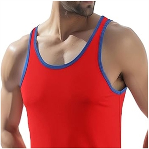 Camiseta sin Mangas Extra Grande de Última Moda para Hombre, Servicio OEM, Precio Bajo - Product Image 3