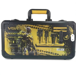 NOUVEAU Kit Combo Professionnel V-285 S4 pour Barbier, Sèche-Barbe Électrique Pro, 4-en-1, Silencieux, Garantie 2 Ans pour Hommes - Product Image 4