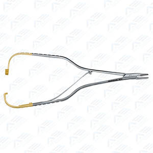 Pinza Portaagujas Olsen Hegar de 16 cm, Instrumento Quirúrgico Recto de Alta Calidad con Mordazas Lisas y Dentadas, Acero Inoxidable - Product Image 4