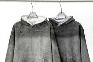 Sudadera con Capucha Personalizada de 450g, Estilo Lavado Ácido, Estilo Urbano, Lavado Antiguo, Sudadera Retro para Hombre - Product Image 5