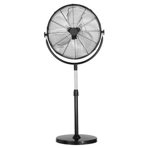 Ventilatore Industriale a Piantana da 20 Pollici con Altezza Regolabile 46.9-59.6 cm, 3 Velocità, Alimentazione CA, Spina AU e US - Product Image 5