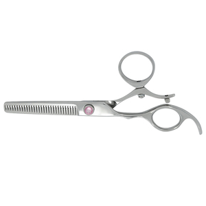 Tijeras de Cobalto para Peluquería, 30 Dientes, Tijeras de Entresacar de Acero Inoxidable con Cuchilla Giratoria, para Cuidado del Cabello, Uso Manual en Salón y Hogar - Product Image 1