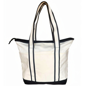 Large Capacity Premium Boat Bag with Pockets Reusable Heavy Duty 100% Cotton Canvas Fabric - Product Image 3