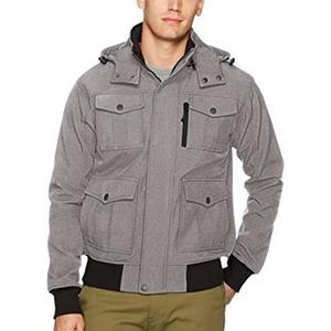 Proveedor Mayorista de Fábrica, Chaquetas Casuales de Tela de Alto Rendimiento para Hombre, Chaqueta Softshell con Múltiples Bolsillos con Cremallera - Product Image 1