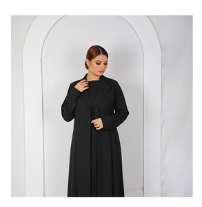 Abaya Premium Única Recomendada, Fabricación Personalizada con Logotipo, Ropa Musulmana Tradicional - Product Image 1