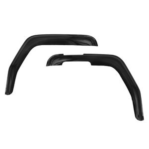 Déflecteurs de pluie noirs pour Freightliner Cascadia 2018+, paire gauche/conducteur et droite/passager - Product Image 1