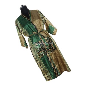 KL001 Colección Otoño-Invierno, Kimono Largo de Seda y Poliéster, Estilo Vintage, Ropa Casual de Secado Rápido, Estilo Bohemio - Product Image 5