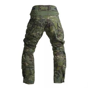 Men's Camouflage Tactical Pants High Waist Multiple Pockets Quick Dry Workwear Style Autumn Wear - Product Image 4