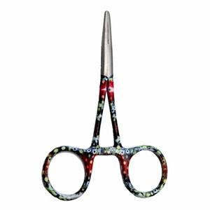Pinces de pêche à la mouche, hémostat, dégorgeoir, pinces à motif truite brune - Product Image 3