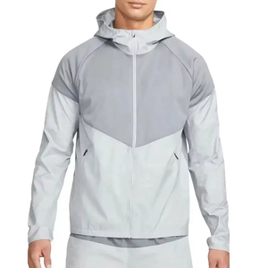 เสื้อแจ็คเก็ตแบบ unisex ผ้า softshell สีพื้น มีฮู้ด ซิปปิด กันน้ำ สำหรับกิจกรรมกลางแจ้ง ทรงปกติ ใส่ได้ในฤดูใบไม้ผลิ น้ำหนักเบา ผ้าไมโครฟลีซ ยืดหยุ่นได้ - Product Image 1