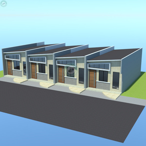 Appartement conteneur préfabriqué de 27 m² à louer, 1 chambre, 1 salle de bain, appartements intelligents en rangée, solution logement économique à <span class=keywords><strong>Abidjan</strong></span> - Product Image 1