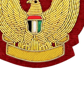 Badges en fil de broderie de luxe faits main sur mesure, avec épingle de sûreté, en dentelle, écologiques, durables, sans nickel, de haute qualité, vente en gros - Product Image 5