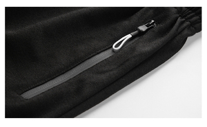 กางเกงขาสั้นลำลองผ้าฝ้ายพิมพ์ลายแฟชั่นสำหรับผู้ชาย ทรงหลวม มีกระเป๋าซิปด้านข้าง เหมาะสำหรับวิ่งออกกำลังกายกลางแจ้ง กางเกงกีฬาฤดูร้อน - Product Image 4