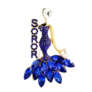 Broche Soror, Pin de Solapa de Moda, Joyería Elegante y Distintiva, Accesorio Decorativo, Pin para Ropa, Regalo, Broche Personalizado, Venta al por Mayor, OEM, ODM - Product Image 6