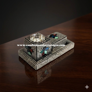 Juego de Incensarios de Alta Calidad, Hechos a Mano, Pulidos, con Diseño Floral, de Materiales Orgánicos, Juego de Mabkhara/Juego de Incensario Bakhur Árabe - Product Image 6