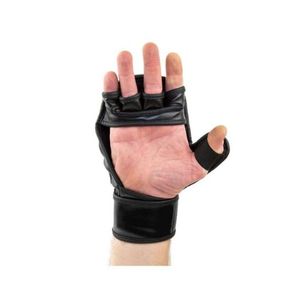 Gants de combat professionnels K1 en cuir véritable pour Muay Thai et Kickboxing avec paume ouverte – Produits de boxe de compétition - Product Image 3