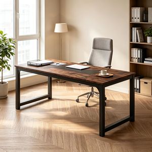 Tavolo da Conferenza dal Design Minimalista Contemporaneo, Lussuoso Pannello in Acciaio Pieghevole Stile Legno per Ufficio o Sala Riunioni Scolastica - Product Image 1