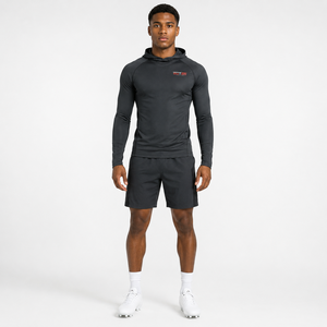 ชุดยูนิฟอร์ม 7v7 เสื้อเจอร์ซีย์พรีเมียมและกางเกงขาสั้น ชุดยูนิฟอร์ม 7v7 พร้อมผ้าโพลีเอสเตอร์ระบายอากาศแห้งเร็ว สำหรับการฝึกซ้อมทีมและการแข่งขันลีก - Product Image 1