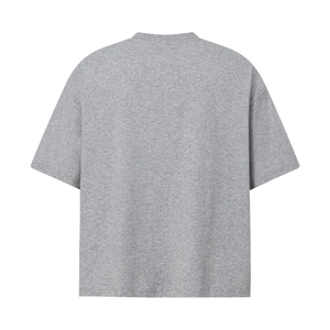 T-shirt de sport surdimensionné en tricot épais Spandex/Polyester, coupe ajustée, écologique, respirant, séchage rapide, style streetwear - Product Image 6