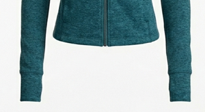 Women's Plus Size Loose Full Zip <b>Mock</b> <b>Neck</b> Jacket Quick Dry Windproof Lightweight Outdoor Layering <b>Top</b> - Product Image 2