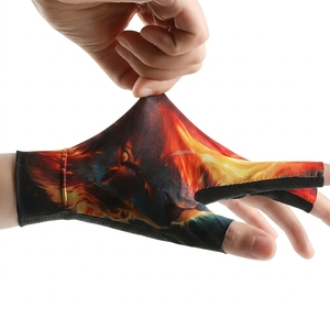 Guantes de Snooker de Nailon Resistentes al Agua de Alta Calidad Personalizados, Precio Competitivo, Venta al por Mayor de Guantes de Snooker y Billar - Product Image 2