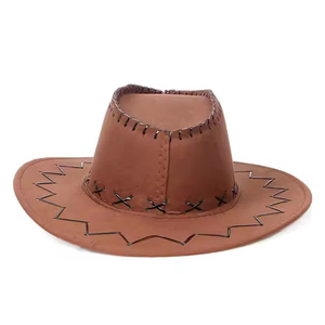 Nuevo Modelo 2026 Sombrero Vaquero de Cuero Personalizado de Alta Calidad para Pedidos al por Mayor, Sombrero Casual Ajustable para Exteriores, Nuevo Diseño con Servicio OEM - Product Image 4