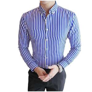 Camisa formal elegante de algodón Oxford de manga larga para un look profesional y camisa 100% algodón para vestir formal o casual. - Product Image 3