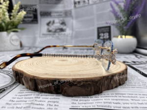 Rimless Square <b>Sunglasses</b> Pear & <b>Round</b> Cut Moissanite Diamond Iced Out Luxury Eyewear Unisex Hip Hop Designer Glasses Gift - Product Image 3