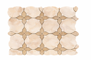 Mosaico de Calcita de Alta Pureza 24x24, Impermeable, Ecológico, Moderno, para Uso en Interiores de Hospitales, Villas y Apartamentos, Diseño Gráfico Ligero - Product Image 6