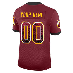 Men High Quality Customized American Football Jersey Custom Teamwear Athletic Apparel Short Sleeve Football Practice Jersey - Product Image 6