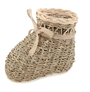 Adorables bottes de Noël en herbe marine naturelle, ornement de Noël, livraison directe d'usine - Product Image 1