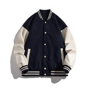 Luxury Quality Fully Customizable <b>Canvas</b> Bomber <b>Jacket</b> 2026 Men's Winter Fashion Latest Design Breathable Eco-Friendly Wholesale - Product Image 3