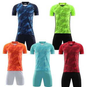Short Sleeve Breathable Soccer Jersey and Shorts for Adult Custom Team Kit with Front Logo and Lightweight Performance Fabric - Product Image 6