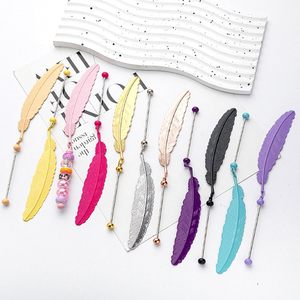 Marcapáginas de metal dorado con gancho para manualidades, ideal para niños y amantes de los libros, regalo creativo. - Product Image 3