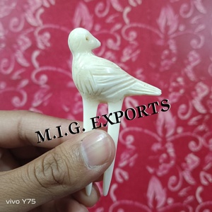 Buffalo Natural Bone Hair <b>Pin</b> or Stick Morden and new style Bird style bone hair <b>pin</b> 2026 year very beautiful and first class. - Product Image 1