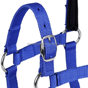 Harnais pour cheval en sangle de nylon épaissie, confort optimal, rembourrage en polaire de haute qualité avec coussin en éponge, vente en gros - Product Image 6