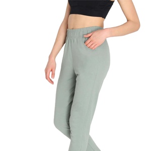 Wholesale <b>High</b>-<b>Waisted</b> Women's Casual Pants Ladies <b>Trouser</b> with Pocket - Product Image 5
