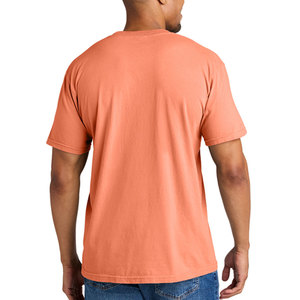 T-shirt décontracté pour homme Clush Industries, col rond, tricoté, 100 % coton, uni, manches courtes, coupe classique, respirant, séchage rapide - Product Image 5