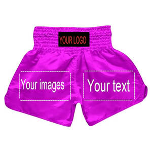 Concevez vos propres shorts de Muay Thai et de MMA personnalisés, shorts d'entraînement unisexes pour la lutte, le kickboxing et la boxe, pour les arts martiaux - Product Image 6